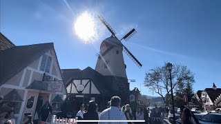 Solvang- A City With Danish-Style Architecture In Southern Californias Santa Ynez Valley.
