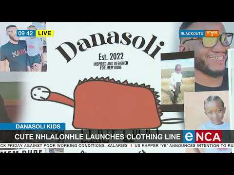 Danasoli Kids | Cute Nhlalonhle launches clothing line