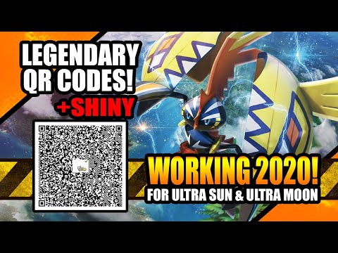 Legendary Pokemon Qr Codes Ultra Moon Pokemonbuzz Com