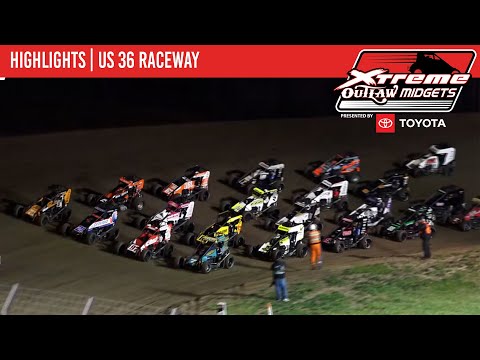 Xtreme Outlaw Midget Series Presented by Toyota | US 36 Raceway | April 5th, 2024 | HIGHLIGHTS