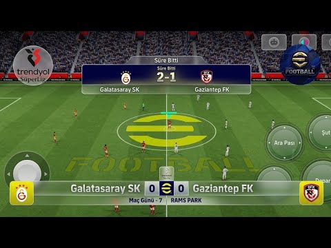 E FOOTBALL GAMEPLAY MOBİLE ⚽️⚽️ ( FUTBOL OYUNU ) MATCH DE FOOTBALL