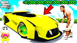 Franklin Upgrading NEW TRILLIONAIRE CAR in GTA 5 | SHINCHAN and CHOP