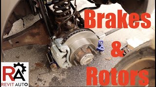 How to change brakes and rotors on a 2008 Ford F250