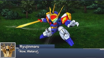 [ENG Sub]Super Robot Wars DD - Ryujinmaru Attacks | スーパーロボット大戦DD - 龍神丸 全武装