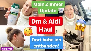 dm & Aldi Haul l Beauty Zimmer Update l Kinder öffentlich zeigen? l Babyboom l Vlog 1011