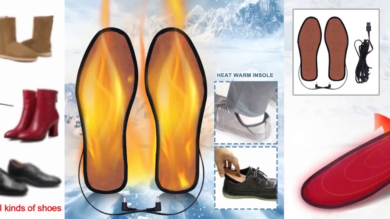 Winter Foot Pads Washable Heating Insole Unisex USB Powered Electric Insert Comfortable Keep Warm...