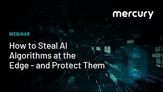 How to Steal AI Algorithms at the Edge and Protect Them July 15, 2025