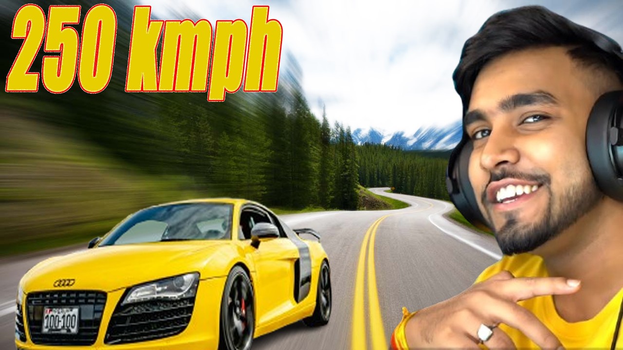 PLAYING RACING GAME ON FIRST TIME MY NEW PC