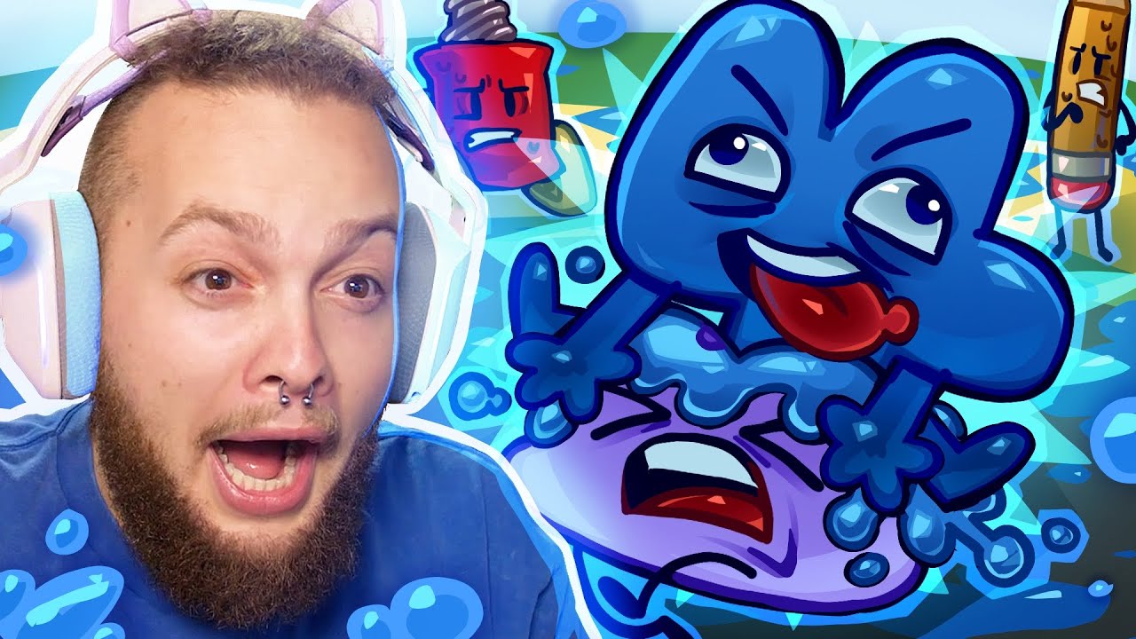 WHAT KIND OF GAME IS THIS?! (BFDI:TPOT 16: The Power of Four FULL REACTION)