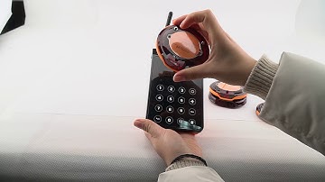 How to set the pager ID of Retekess TD156 wireless calling system