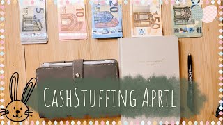 Budgetplanung April🍀 |Umschlagmethode💌 | Cash Stuffing 💶 | Meine Art zu sparen💰