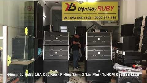 Dàn Line Array 40 Neo Siêu Cao Cấp về Đồng Nai cho khách VIP