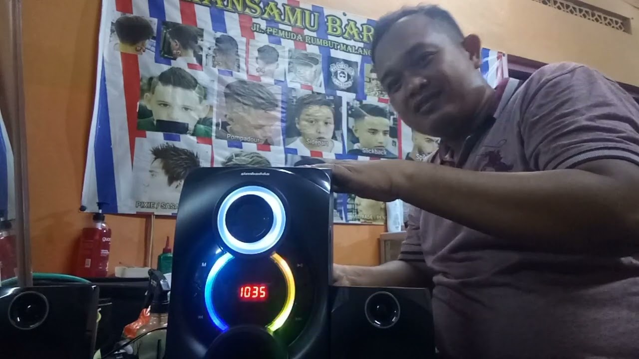 speaker karaoke terbaik 800an simbadda cst 7000 N+