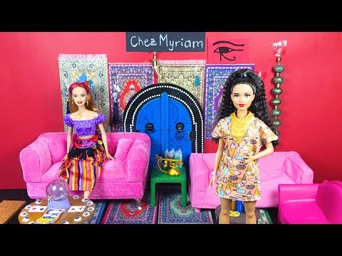 Barbie doll 💖 Fashionistas 💖 DIY Épisode Miraculous Ladybug 💖 Salon de voyance