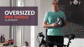 Extra Padded Oversized Bike Saddle by Bikeroo