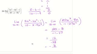 IB HL AA Properties of Curves Example 15