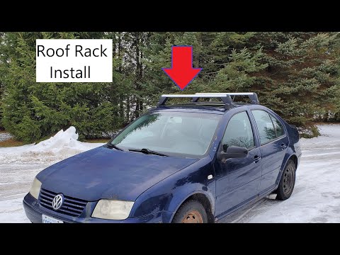 Mk. 4 Volkswagen Jetta OEM Roof Rack Install