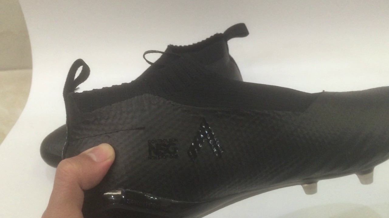 Adidas Ace 17+ PureControl FG Chequered Black Silver Metallic