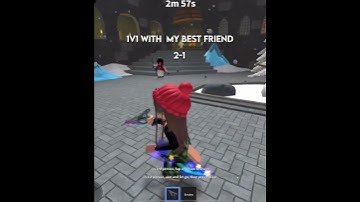 1v1 with my best friend #roblox #mm2 #murdermystery2 #shorts #robloxmm2