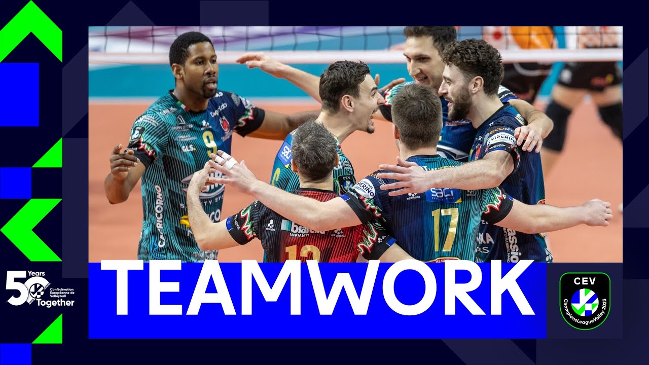 OUTSTANDING Team Plays I Mega Rallies from the Men's QuarterFinals I #CLVolleyM