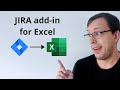 Easily pull issue data from JIRA into Excel using this free add-in