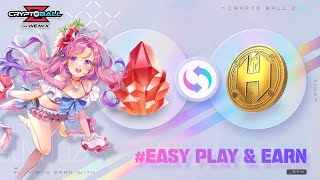 Mining Herco with Dual Log in - Crypto Ball Z (Play to earn Crypto)