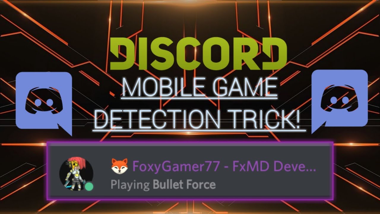 Discord playing status. Your detected game