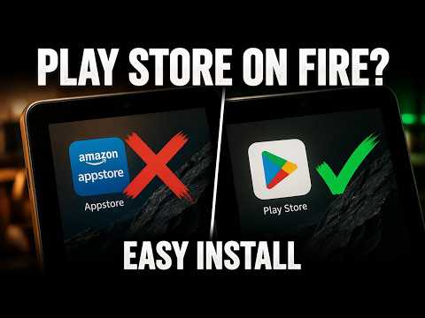 Video How to install the Google Play Store on the Amazon... - youtube