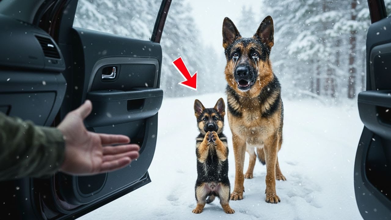 Navy SEAL Opens His Door to Save a Dog and Her Puppy – A Whole Town Is Moved