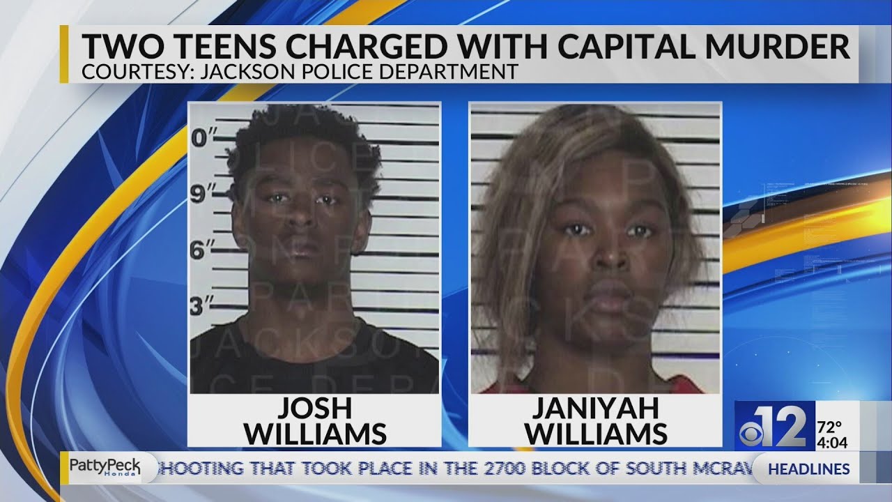 Two teens charged with capital murder in Jackson shooting - YouTube