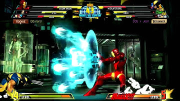 Marvel vs Capcom 3 - Online Player Match #3 (MVC3 Gameplay)