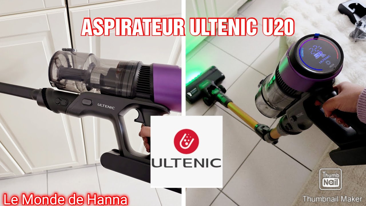 CRASH TEST ASPIRATEUR BALAI U20 ULTENIC : JE REPONDS À VOS QUESTIONS ❓️ 