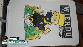 (Sample Print only)6 Colors Waterbase Silkscreen Print | Print Mechanics | Screen Life