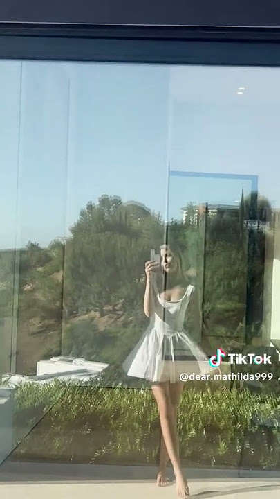 White dress floats in the wind #windy