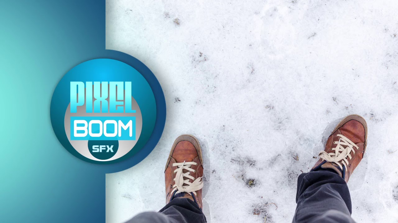2 HRS Walking Footsteps in SNOW Sounds Relaxation Meditation Study Sleep - PixelBoom SFX