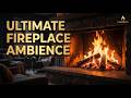 Fireplace for Sleep – Real Crackling Fire Sound