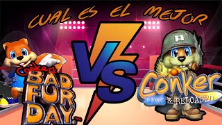 CONKER LIVE AND RELOADED VS CONKER BAD FUR DAY  (CRITICA) | ¿APOCO SI MUY CHIDO? 01