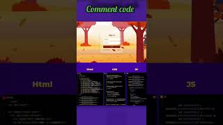 Animated Login Form with HTML, CSS and JavaScript