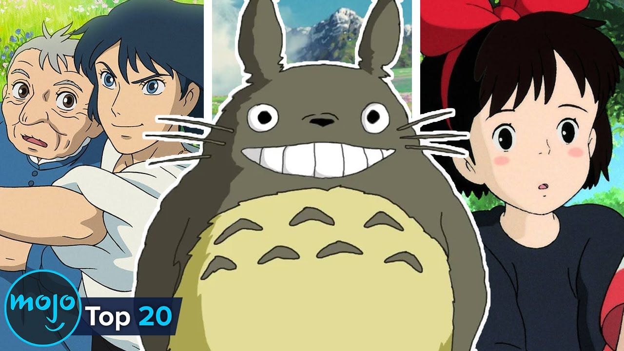 Top 20 Studio Ghibli Films of All Time - YouTube