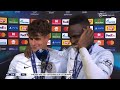 Kepa and Mendy do joint interview after inspired substitution leads Chelsea to Super Cup glory