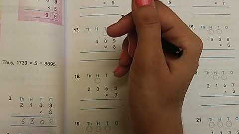 Class-4 ,Ch-3 Multiplication (ex-3-B)