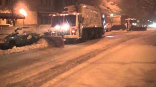 Snow Storm Hits NYC