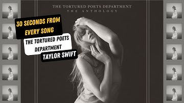 30 Seconds from Every Song on Taylor Swift