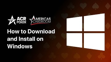 How to Download and Install ACR Poker (Americas Cardroom) on Windows?