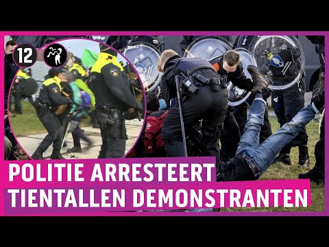 Klimaathippies Extinction Rebellion blokkeren Eindhoven Airport!