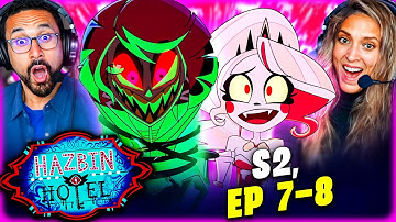 HAZBIN HOTEL SEASON 2 Episode 7 & 8 REACTION!! Hear My Hope, Brighter, When I Think About the Future