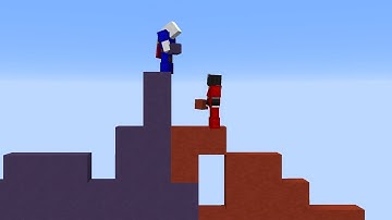 2 idiots playing Hypixel Bridge