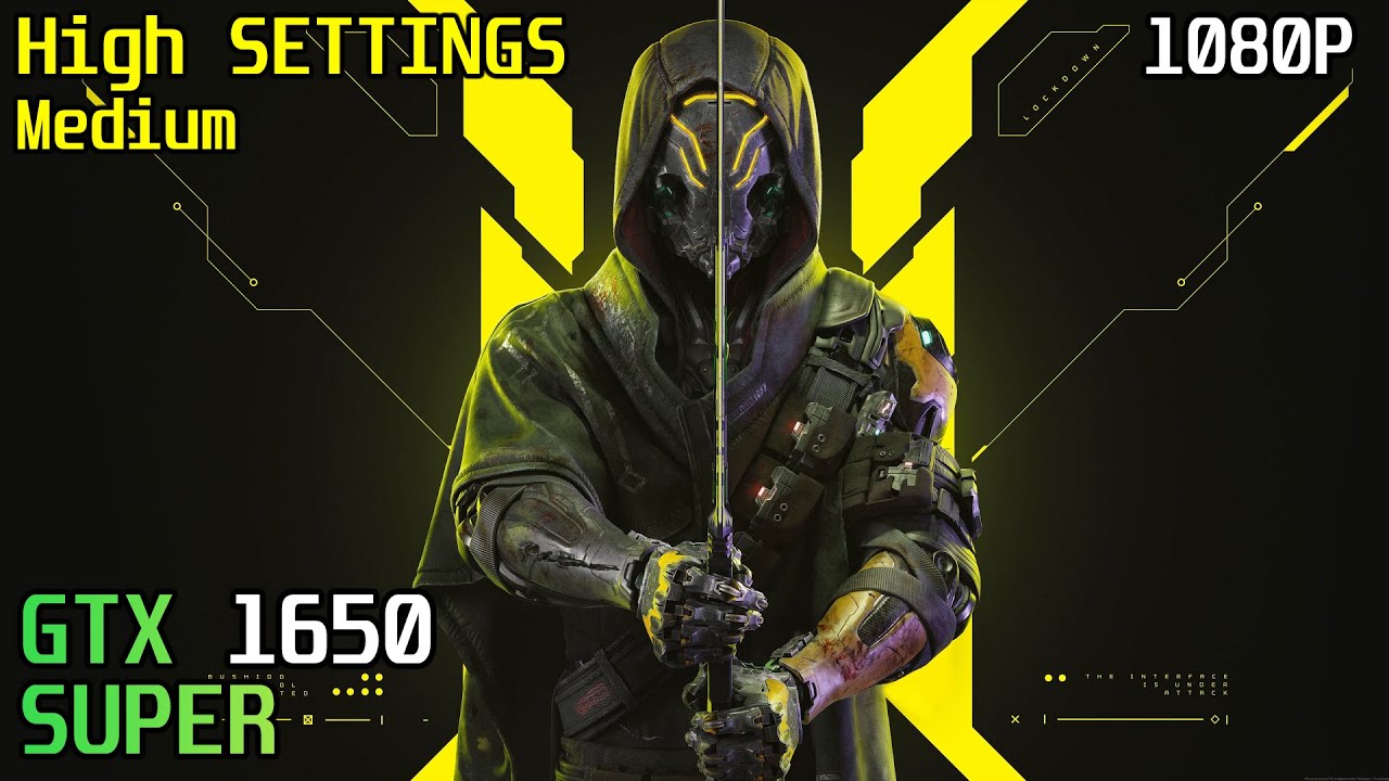 Ghostrunner 2 l GTX 1650 Super - High& Medium Settings