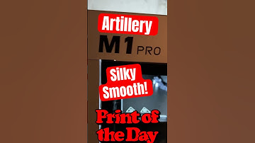 Silky Smooth Artillery M1 Pro Tinkercad Sketch Gator Print of the Day