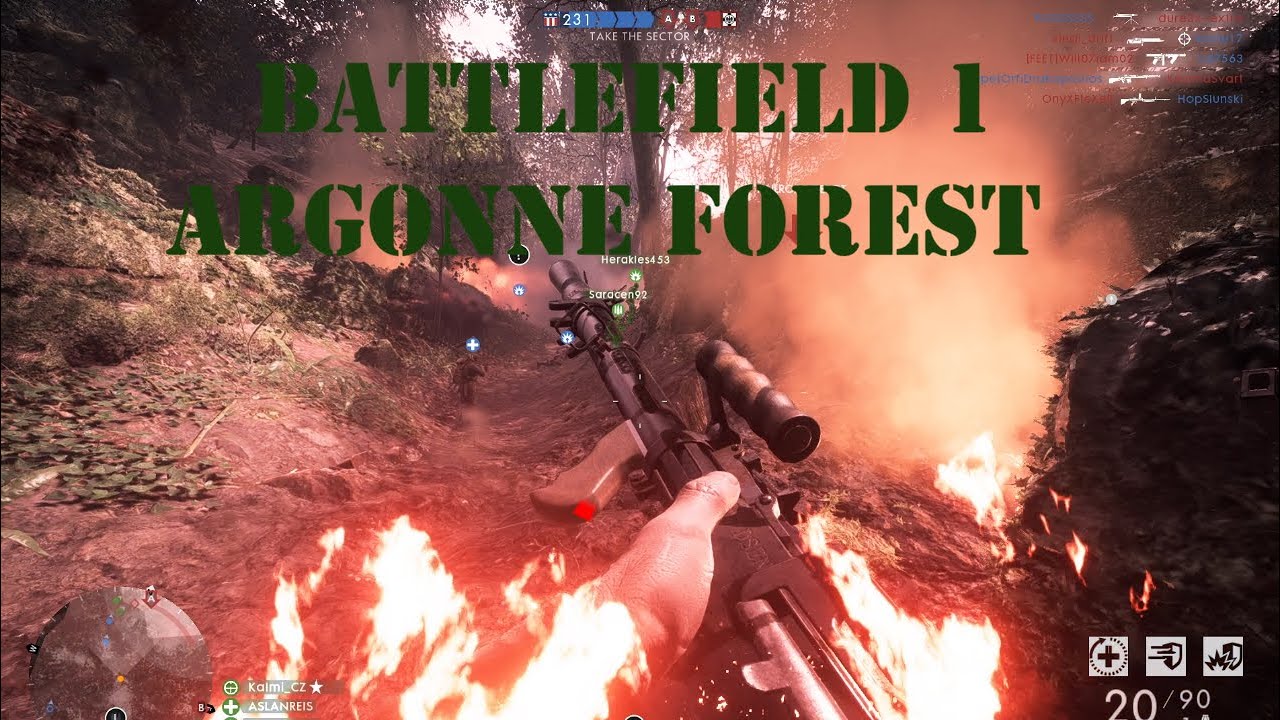 Battlefield 1 on PC Gameplay Multiplayer No Commentary [2025] Operations : Argonne Forest (60 FPS)
